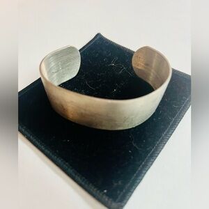PewterSilver Cuff Bracelet